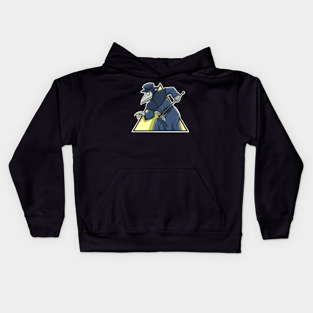 Pittsburgh Phantoms Kids Hoodie by chadburnsoriginals